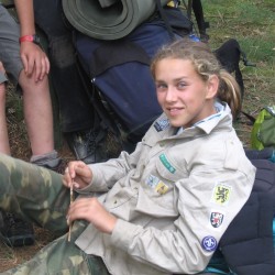 fotos kamp 2009-2010 jong-givers 390 - Scouts en Gidsen Zaventem 